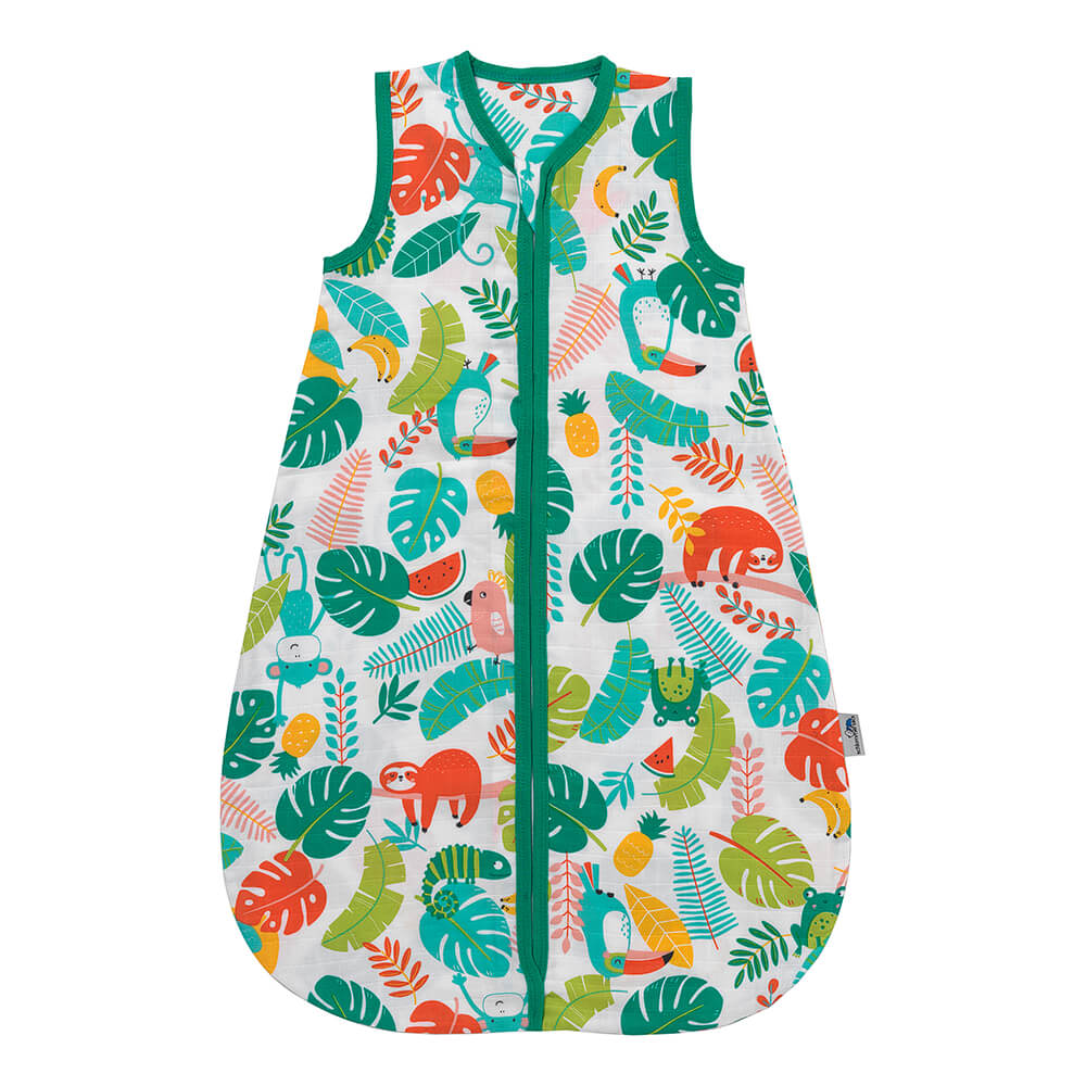 Organic Muslin Baby Sleeping Bag Tog Slumbersac - Main Image