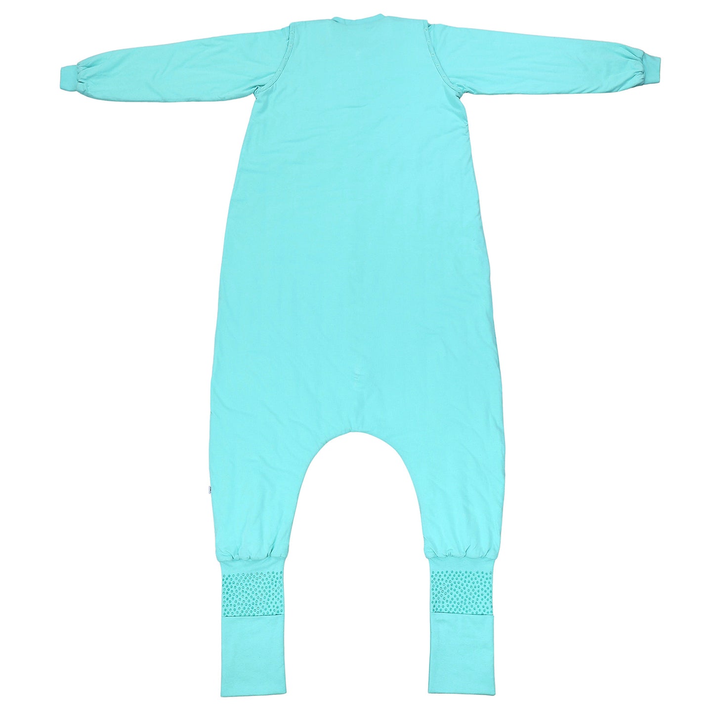 Adult Sleeping Bag with Feet & Detachable Sleeves - 1.0 TOG_Aqua_back_1190