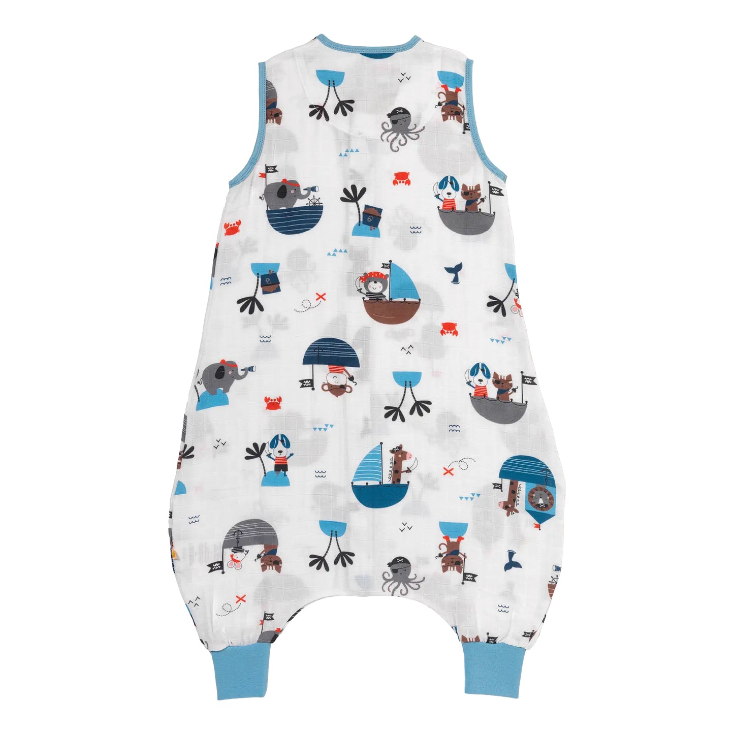 Muslin Sleeping Bag with Feet - 0.5 TOG