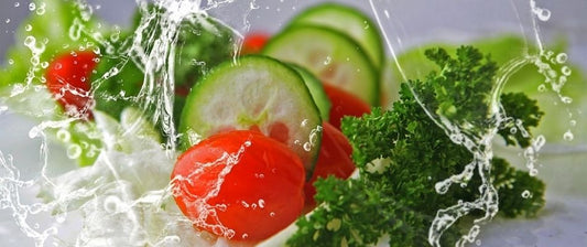 salad with cucumbers and tomotoes