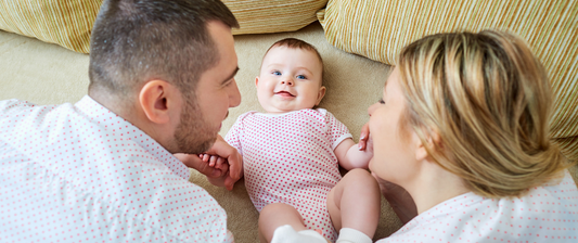 mum and dad with baby
