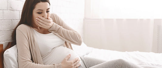 pregnant woman feeling sick