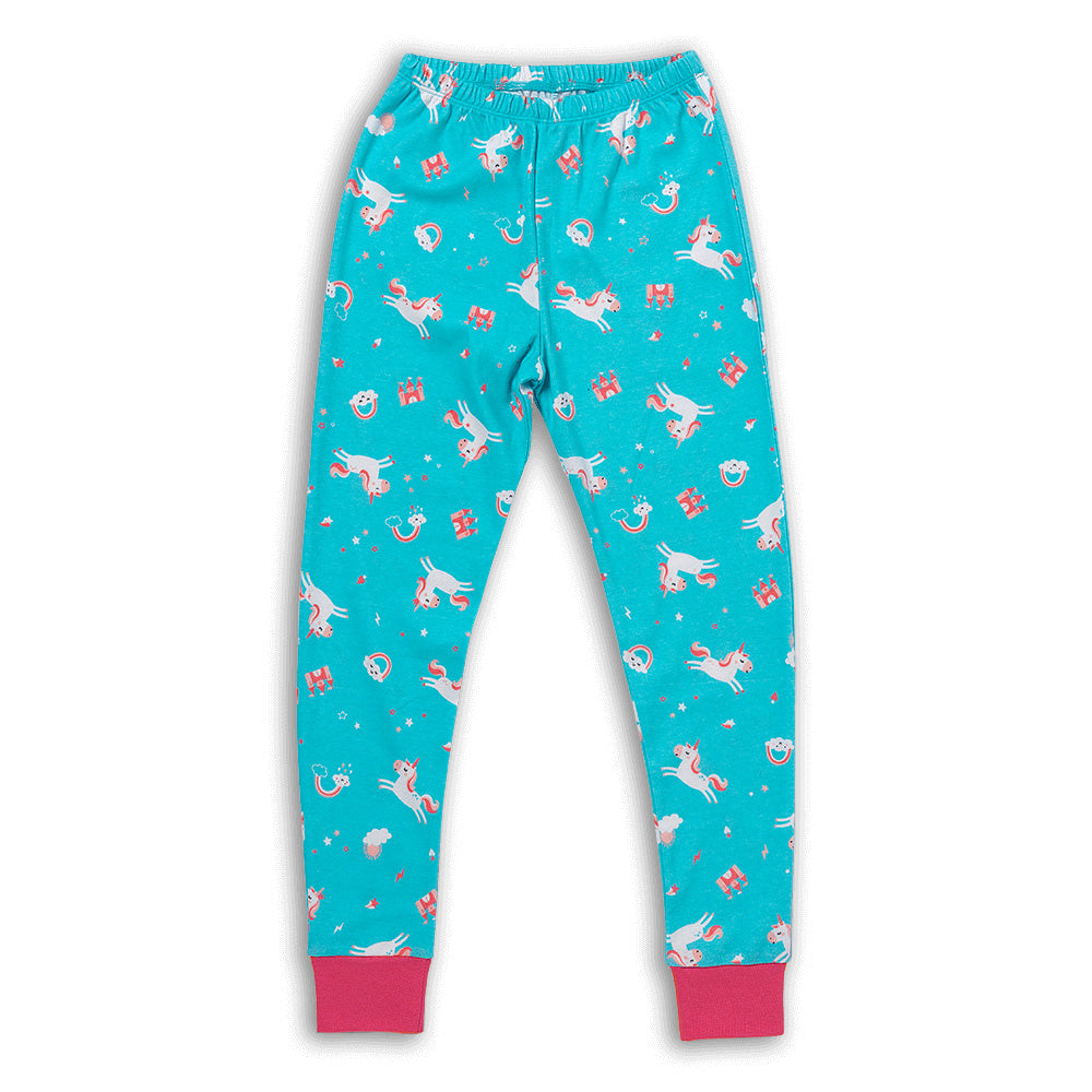 Organic Children's Pyjamas_Unicorn_trousers_444