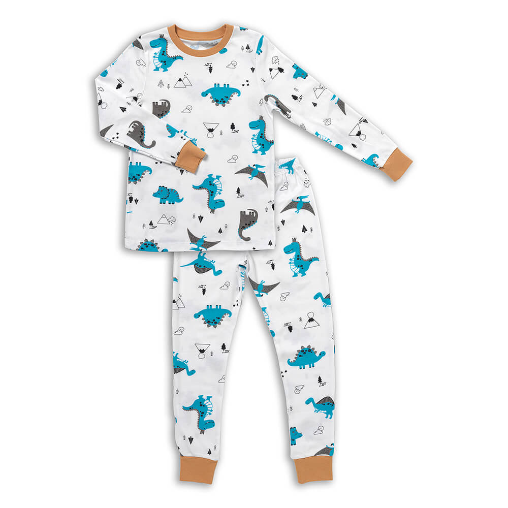 Organic Children's Pyjamas_Jurassic_front_444