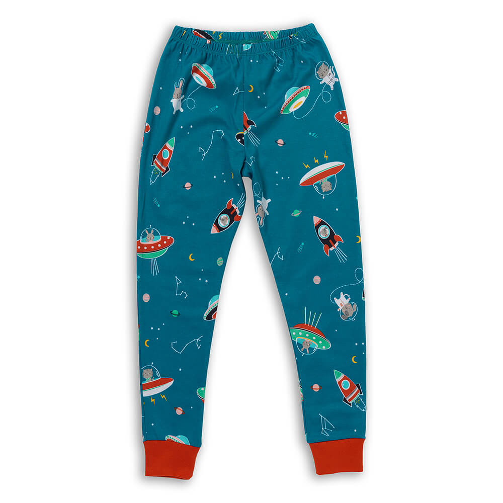 Organic Children's Pyjamas_Space_trousers_444