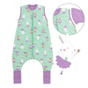 Sleeping Bag with Feet Foldable Feet Covers & Sleeves - 1.0 TOG_Ballerina_Front with armhole_1182