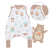Sleeping Bag with Feet Foldable Feet Covers & Sleeves - 1.0 TOG_Explorer Bear_Front with armhole_1182