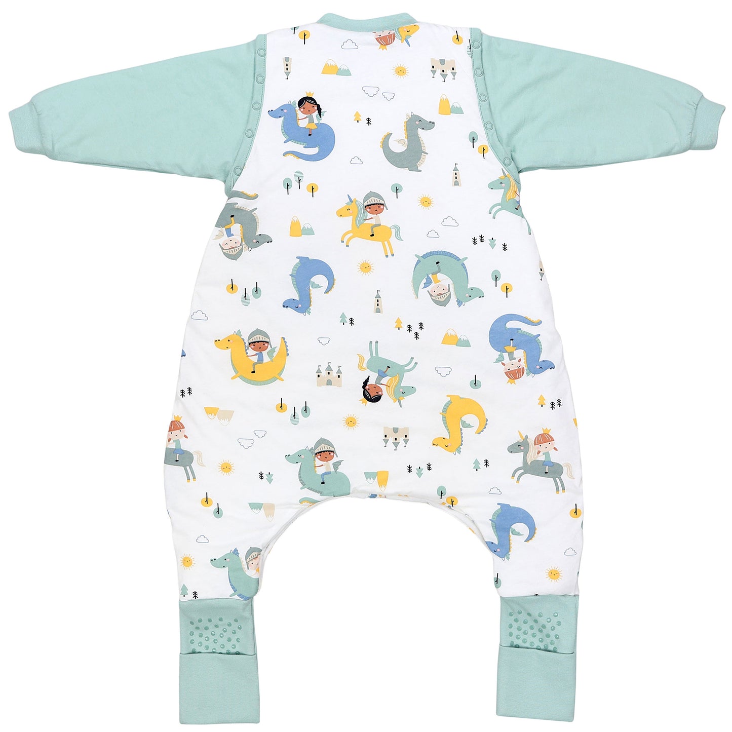 Sleeping Bag with Feet Foldable Feet Covers & Sleeves - 1.0 TOG_Fantasia_back2_1182