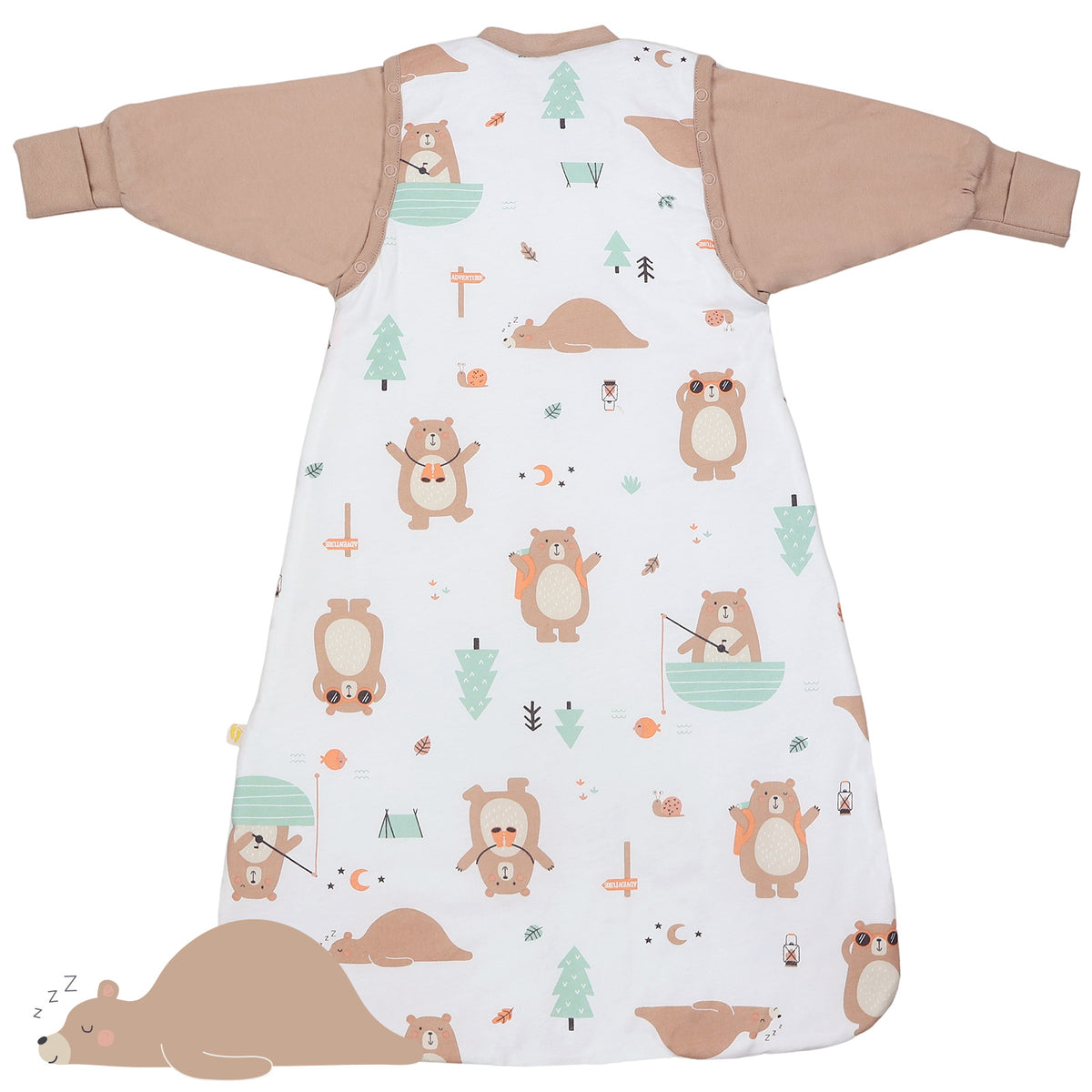 Baby Sleeping Bag - 1.0 TOG_Explorer Bear_back_1187