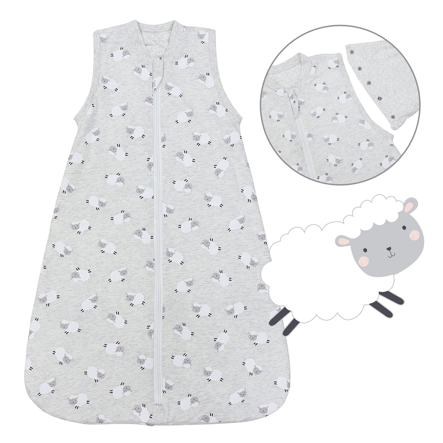 Baby Sleeping Bag - 1.0 TOG_front_1187
