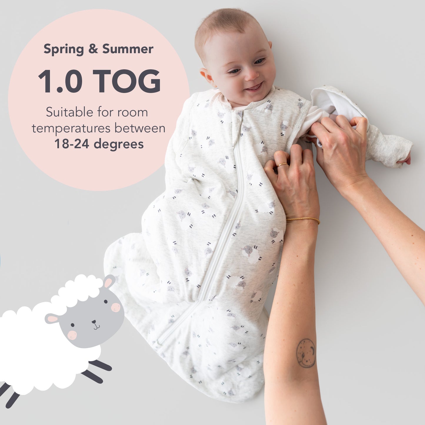 Baby Sleeping Bag - 1.0 TOG_TOG_1187