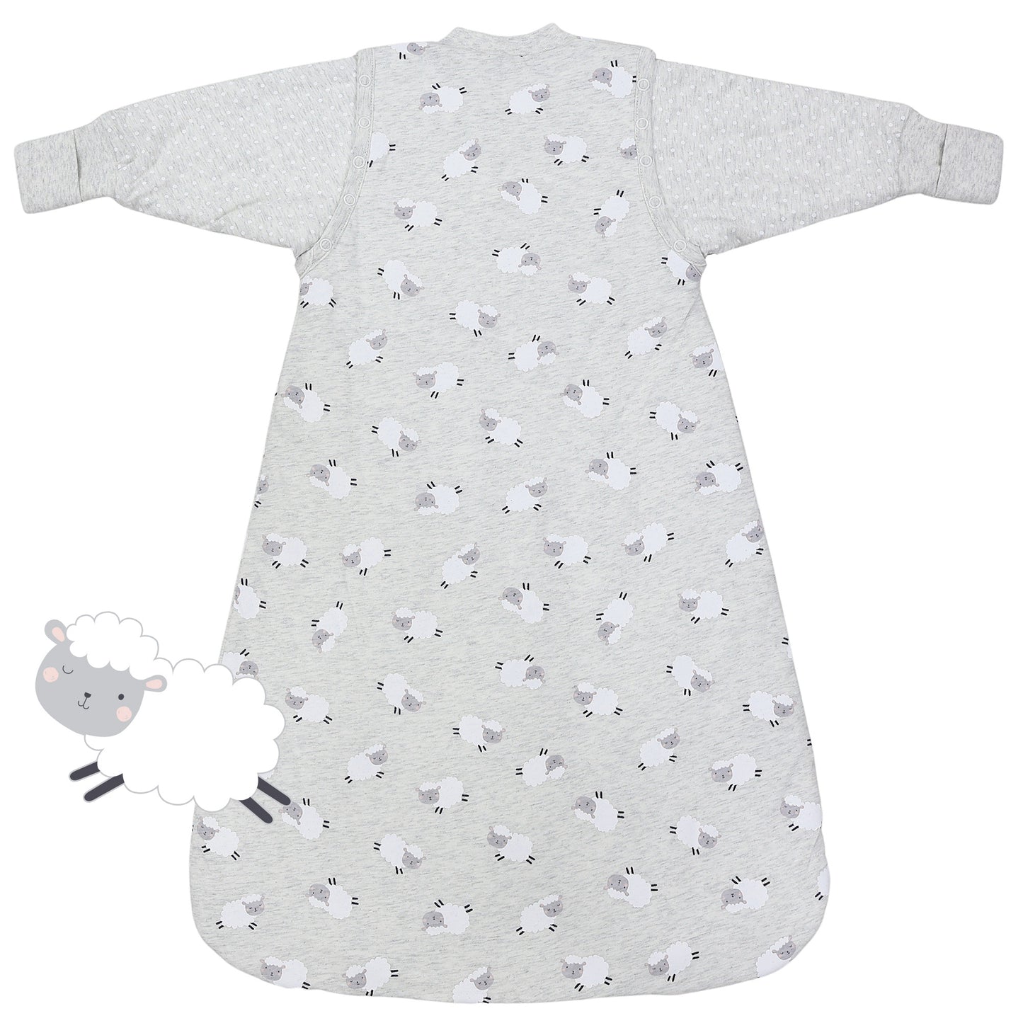 Baby Sleeping Bag - 1.0 TOG_back_1187
