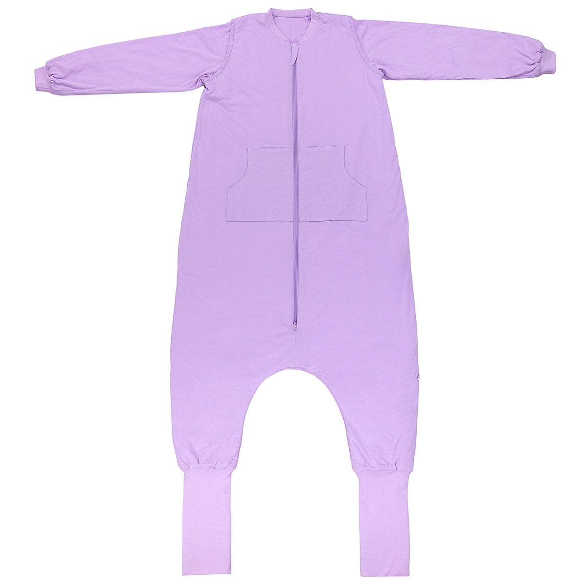 Adult Sleeping Bag with Feet & Detachable Sleeves - 3.5 TOG_Lilac_front_1189