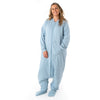 Adult Sleeping Bag with Feet & Detachable Sleeves - 1.0 TOG_Powder Blue_sample image_1190