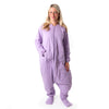 Adult Sleeping Bag with Feet & Detachable Sleeves - 1.0 TOG_Lilac_sample image_1190