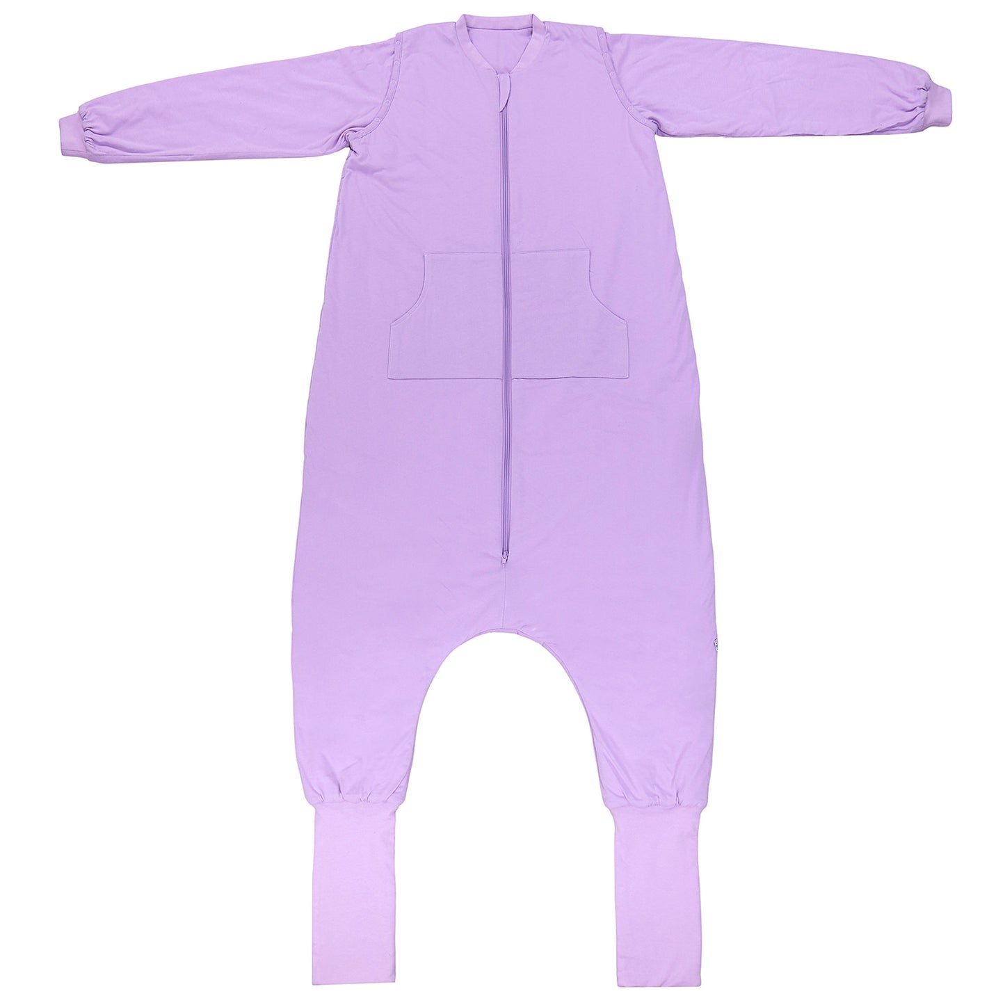Adult Sleeping Bag with Feet & Detachable Sleeves - 1.0 TOG_Lilac_front_1190