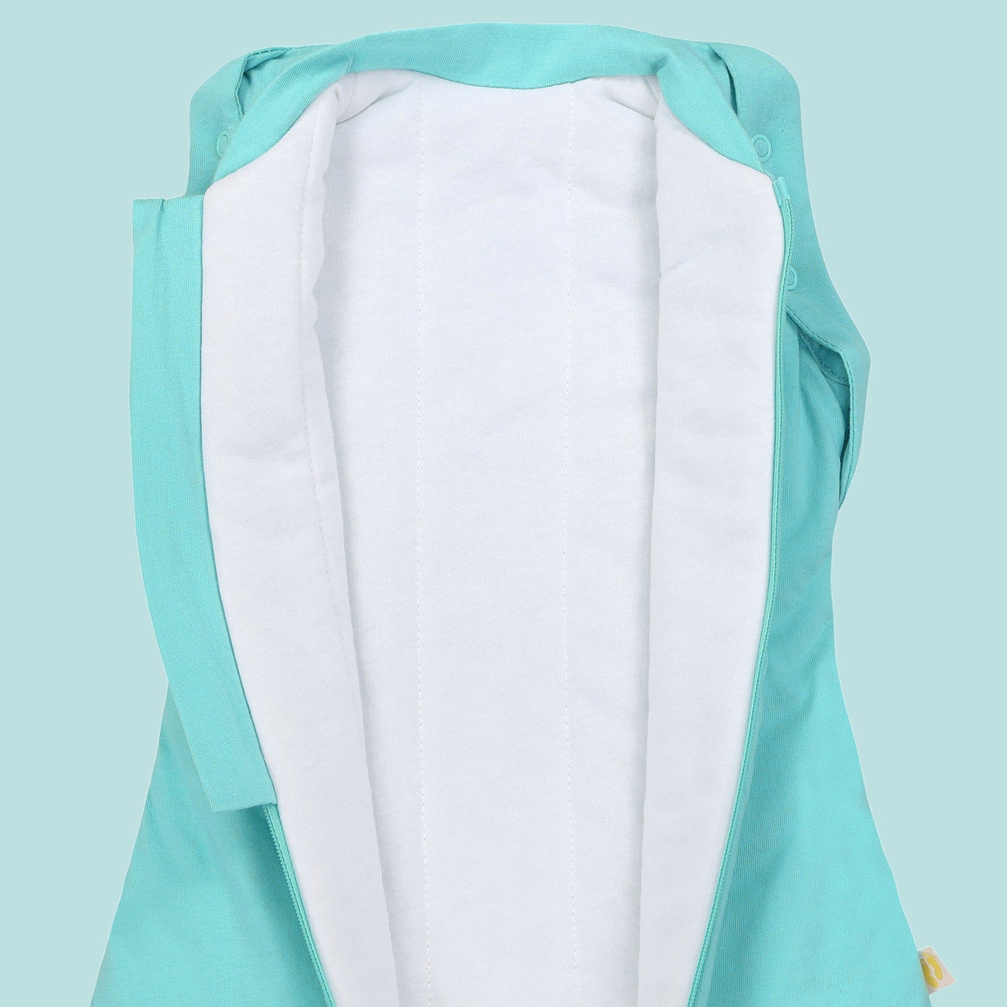 Swaddle bag 1.0 TOG_Aqua_sleeve area_1198