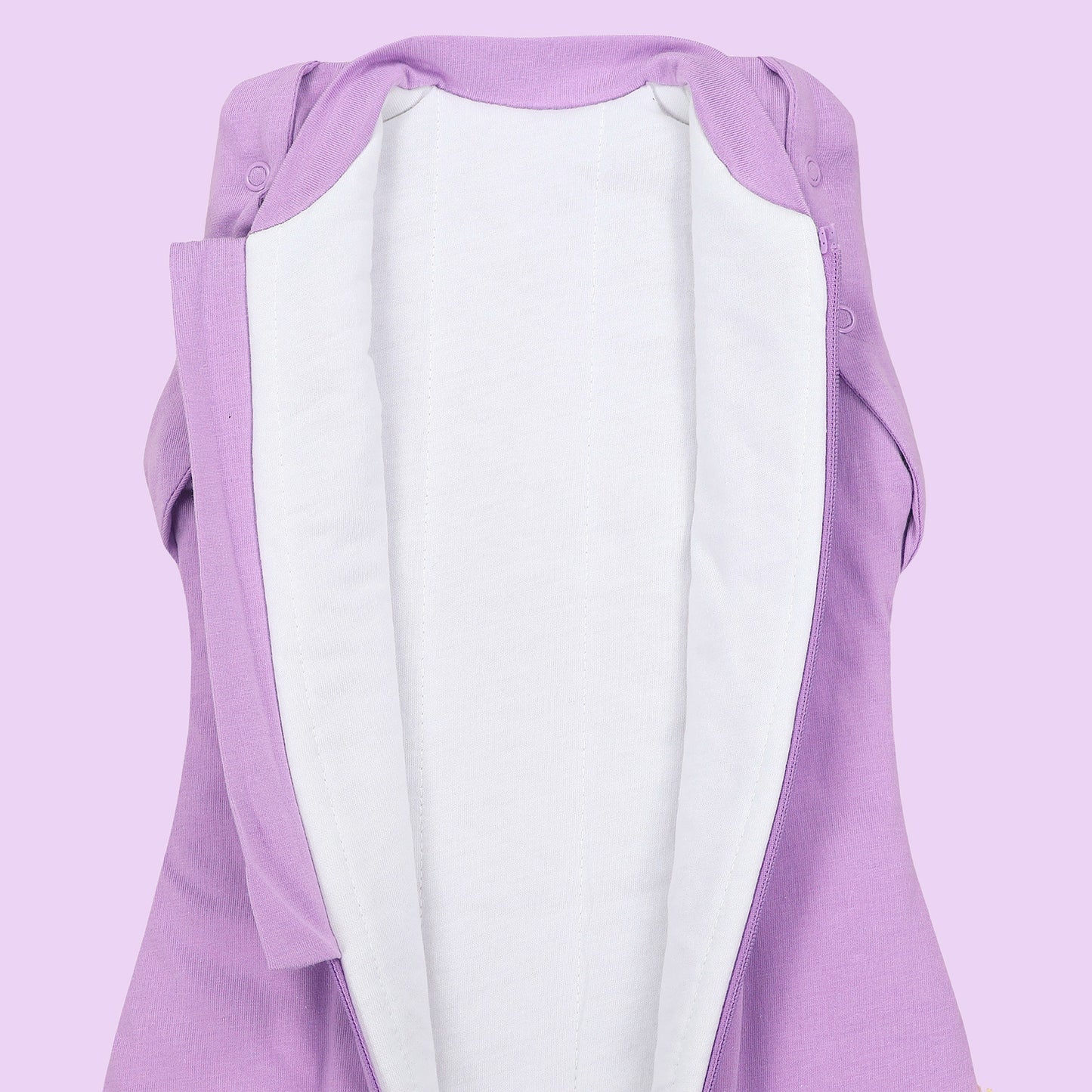Swaddle bag 1.0 TOG_Lilac_sleeve area_1198