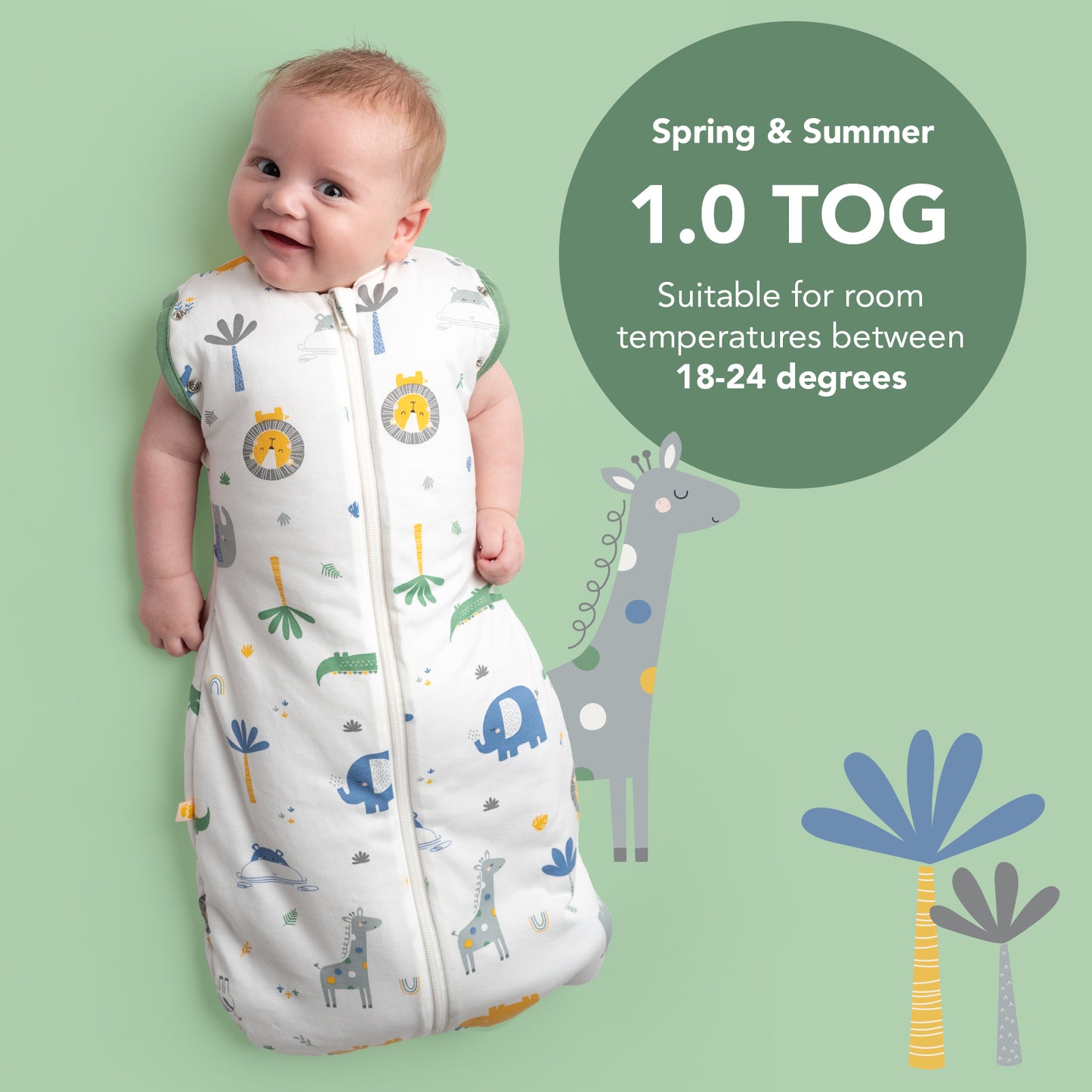 Swaddle bag 1.0 TOG_Jungle_TOG_1198