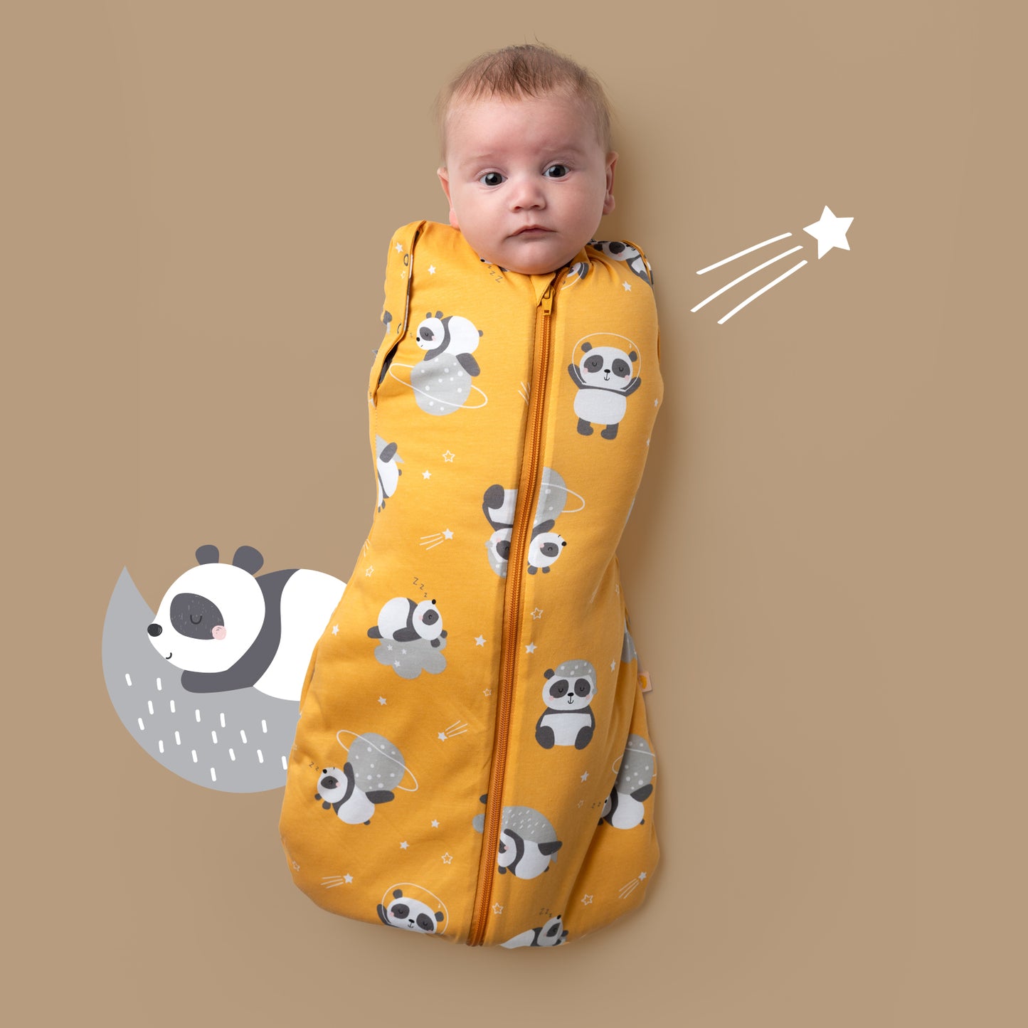 Swaddle bag 1.0 TOG_Panda_sample image_1198