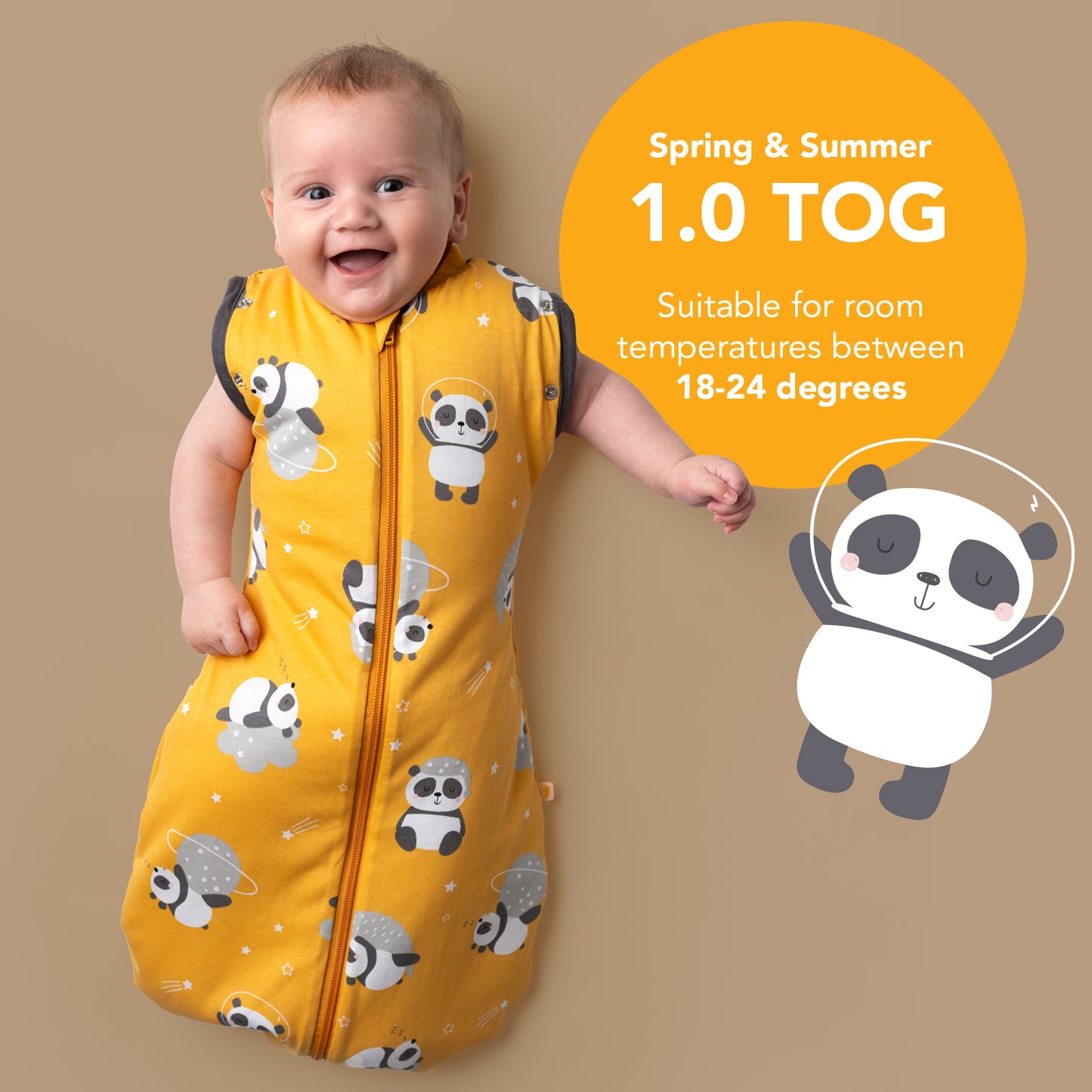 Swaddle bag 1.0 TOG_Panda_TOG_1198