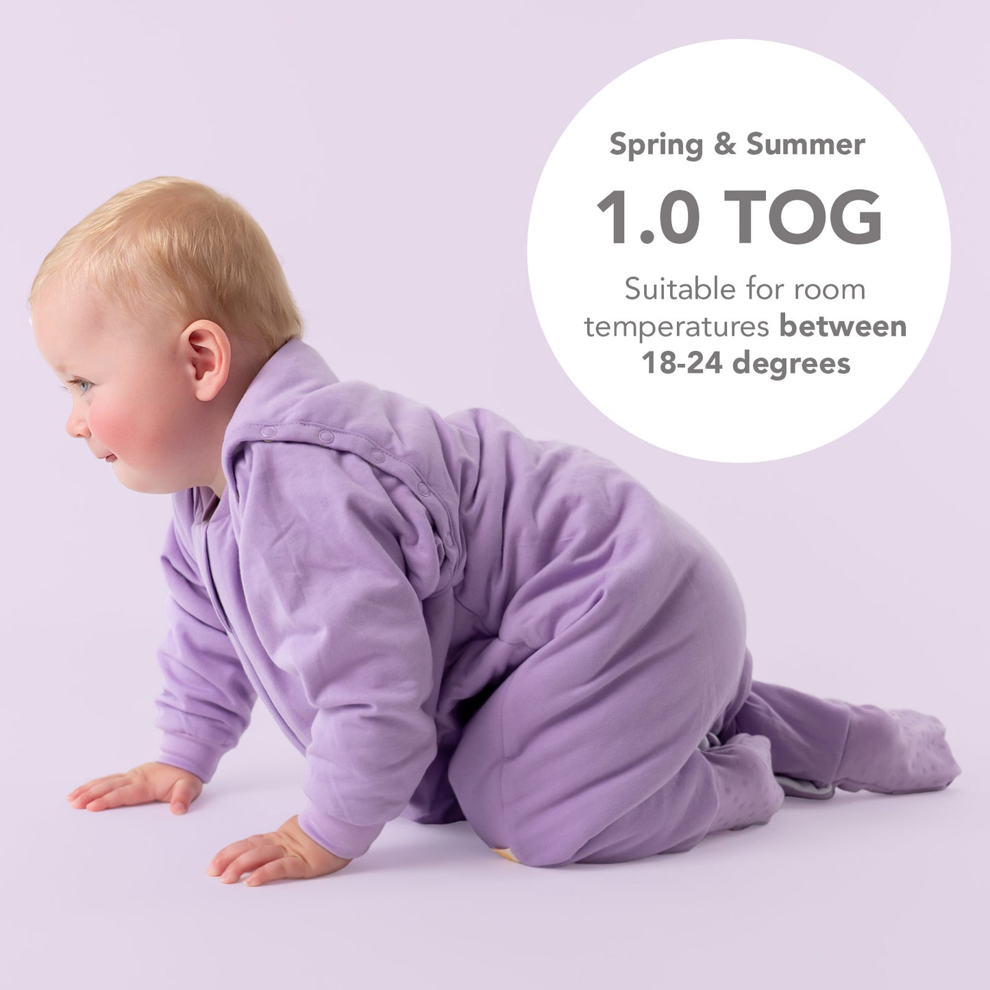 Sleeping Bag with Feet, Foldable Feet Covers & Sleeves - 1.0 TOG