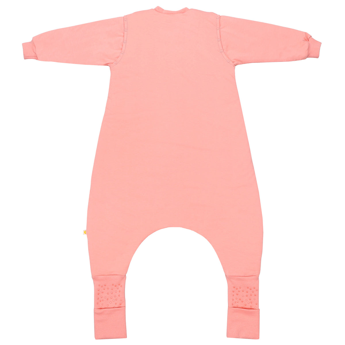 Sleeping Bag with Feet Foldable Feet Covers & Sleeves - 1.0 TOG_Peach_back_1200