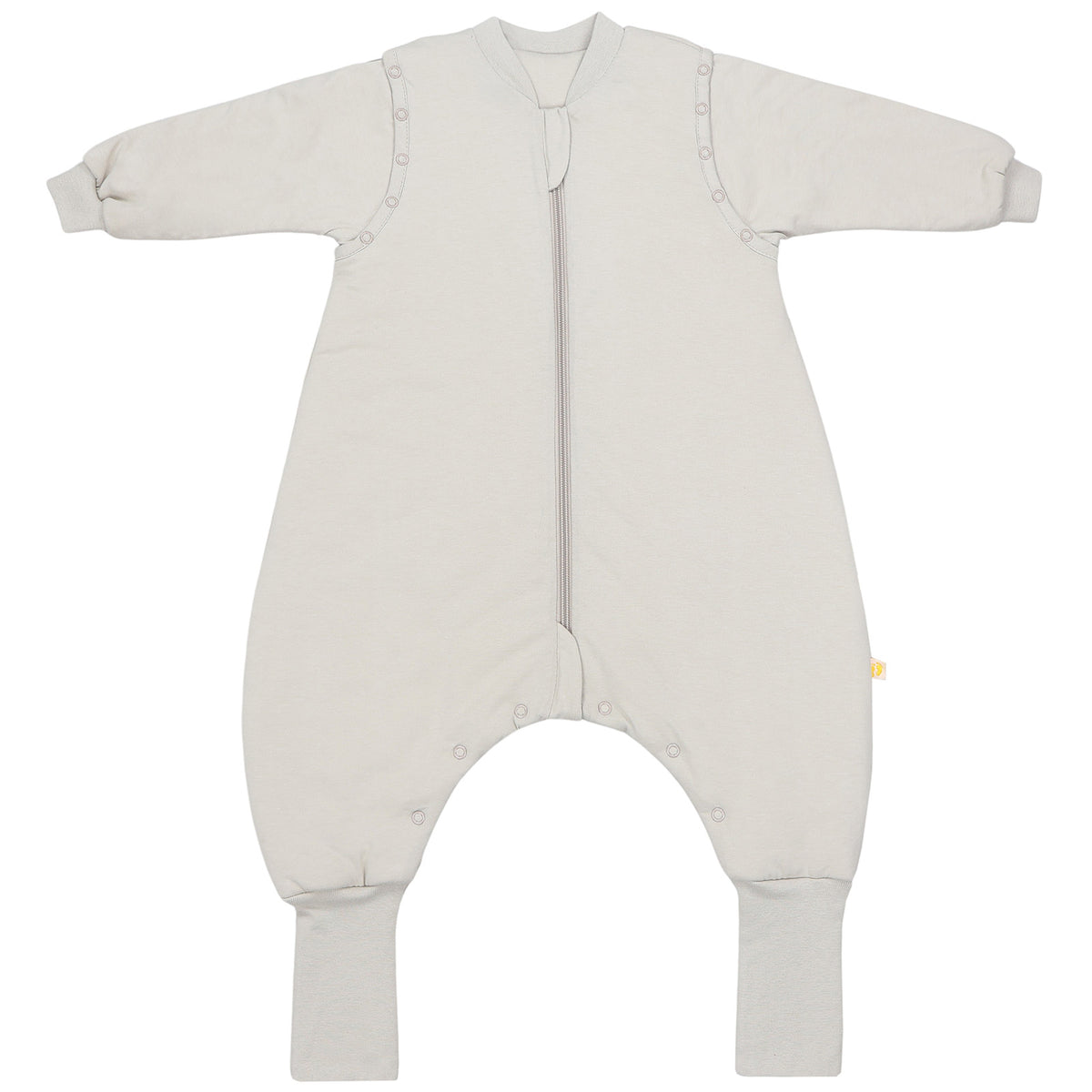 Sleeping Bag with Feet Foldable Feet Covers & Sleeves - 1.0 TOG_Oatmeal_front_1200
