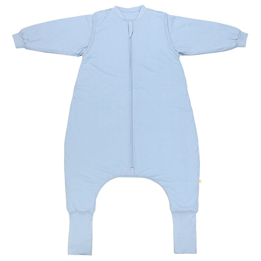 Sleeping Bag with Feet & Foldable Feet Covers - 2.5 TOG_Powder Blue_front_1202
