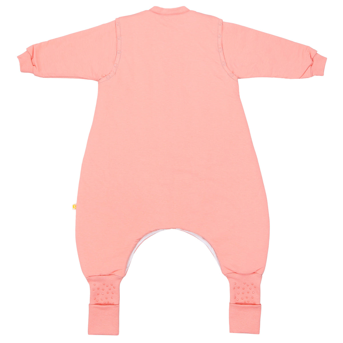 Sleeping Bag with Feet & Foldable Feet Covers - 2.5 TOG_Peach_back_1202