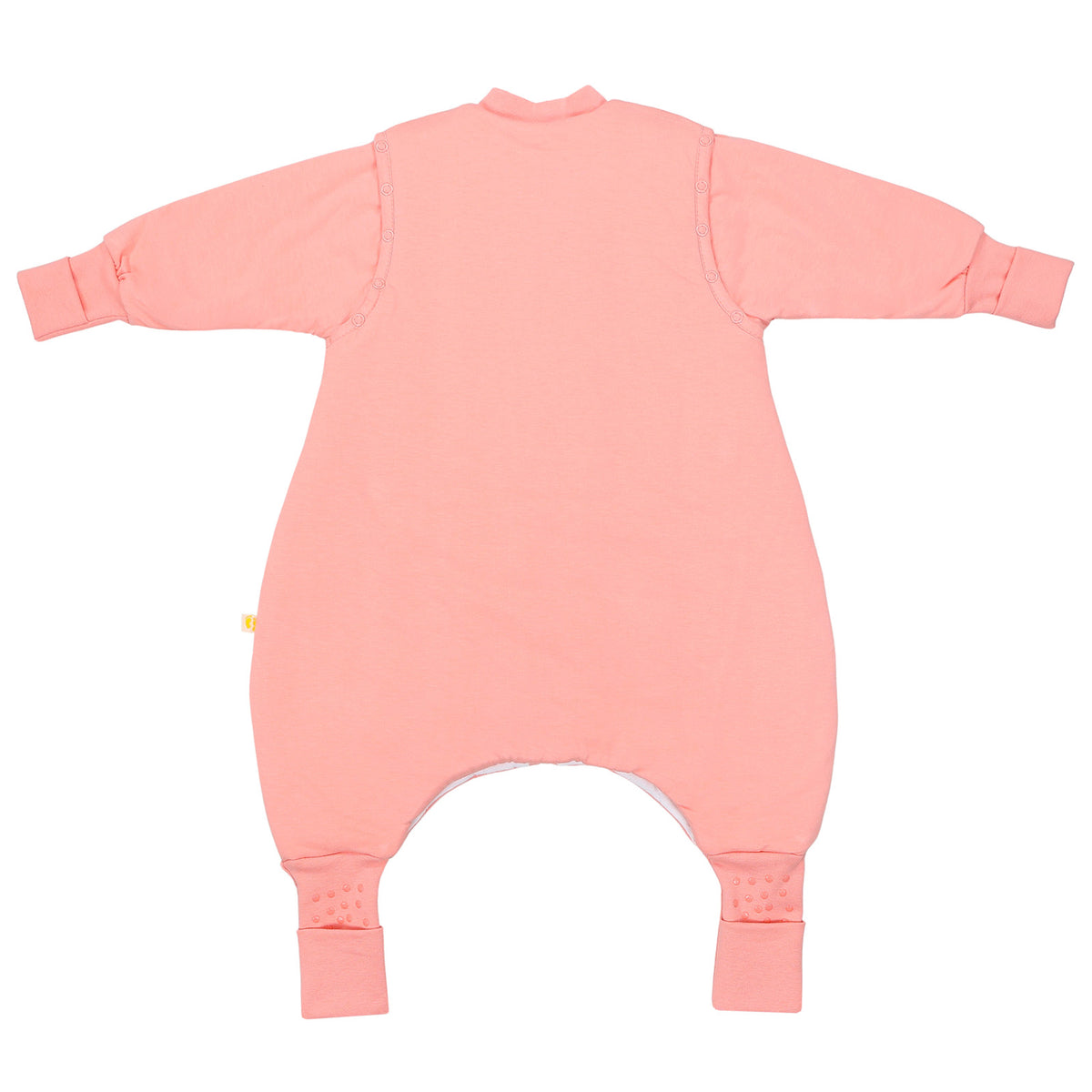 Sleeping Bag with Feet & Foldable Feet Covers - 2.5 TOG_Peach_back_1202