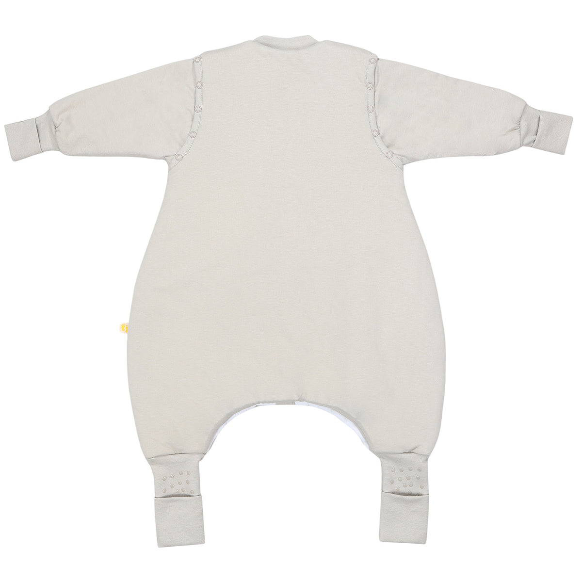 Sleeping Bag with Feet & Foldable Feet Covers - 2.5 TOG_Oatmeal_back_1202