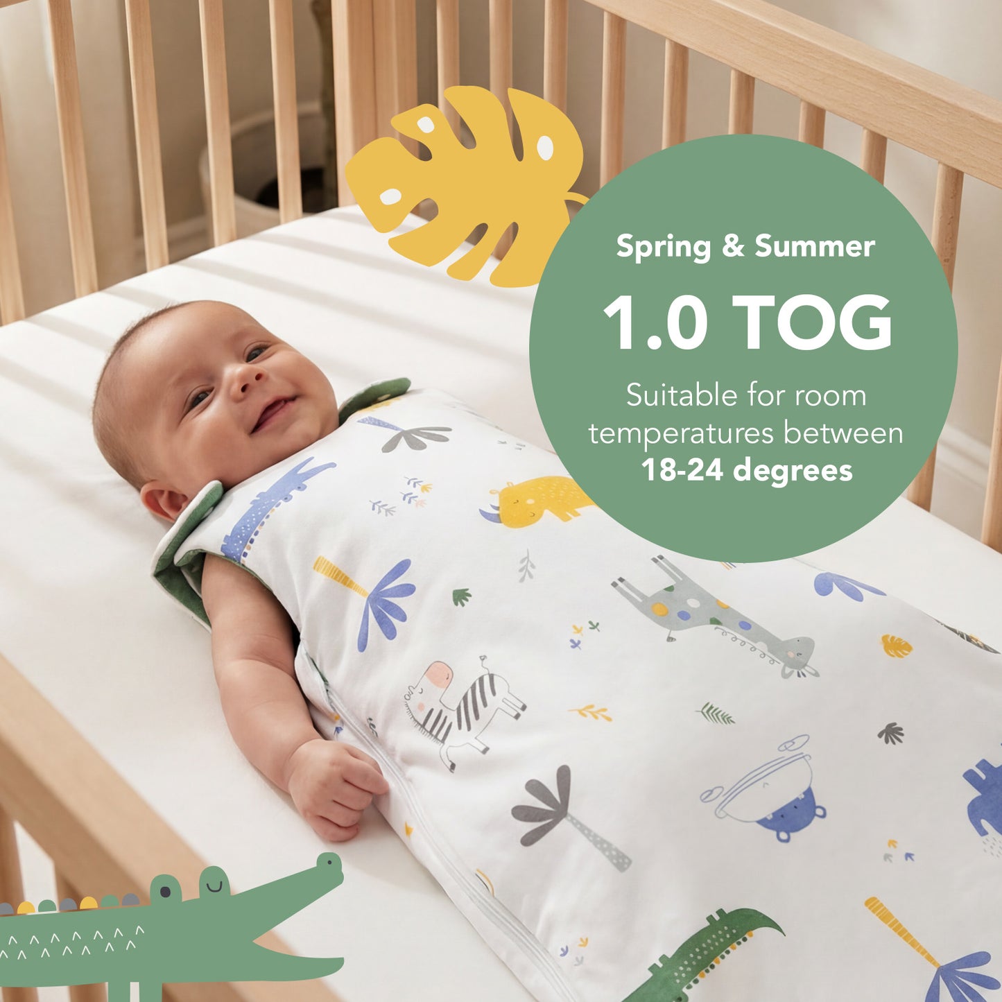 Baby Sleeping Bag - 1.0 TOG_Jungle_TOG_1204