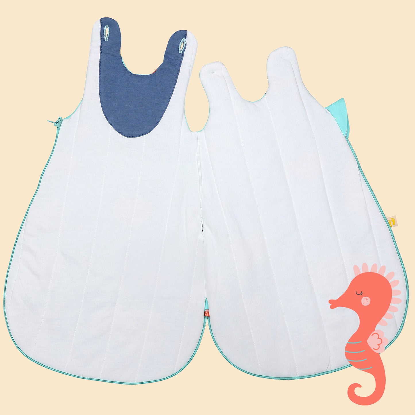 Baby Sleeping Bag - 1.0 TOG_Under the Sea_detail2_1204