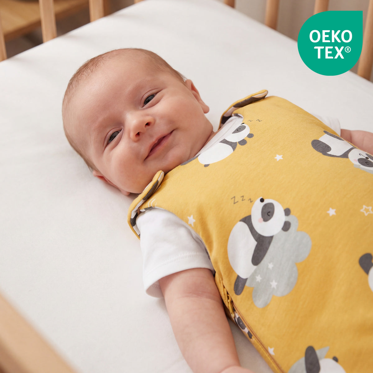 Baby Sleeping Bag - 1.0 TOG_Panda_OEKOTEX_1204