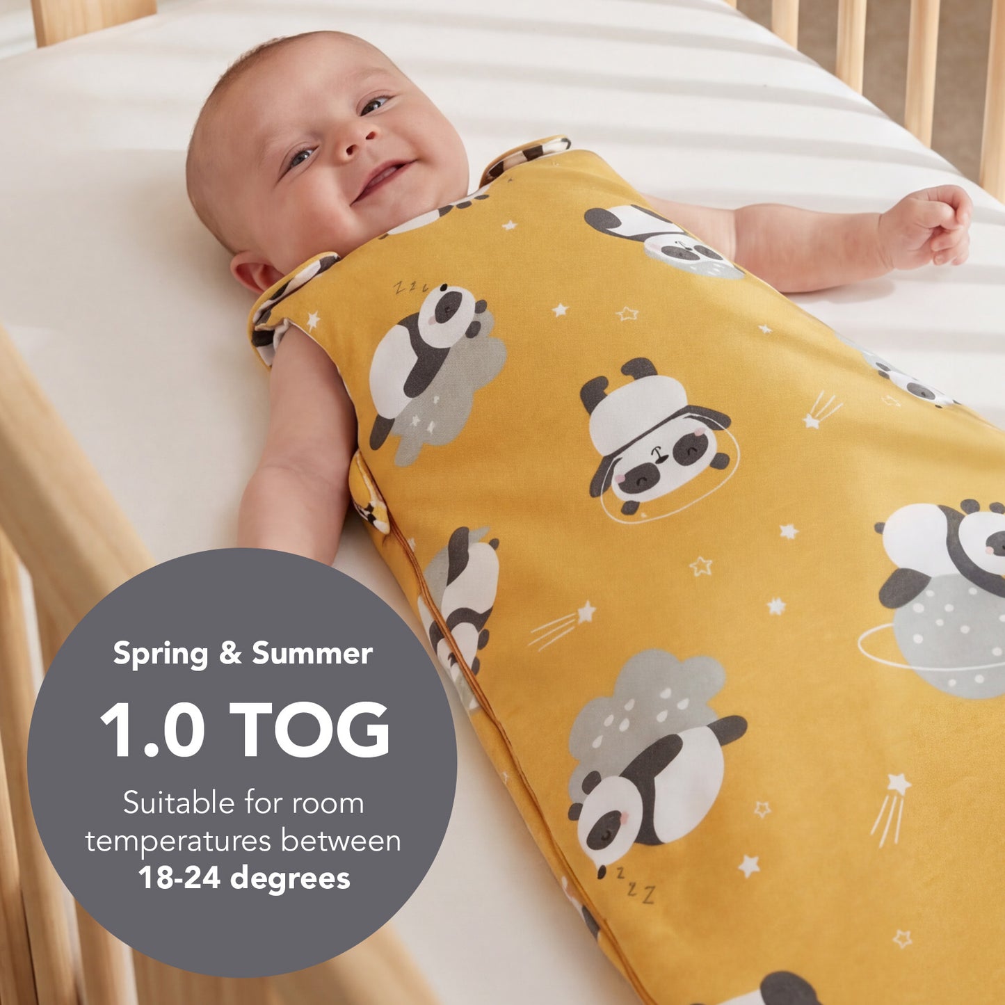 Baby Sleeping Bag - 1.0 TOG_Panda_TOG_1204
