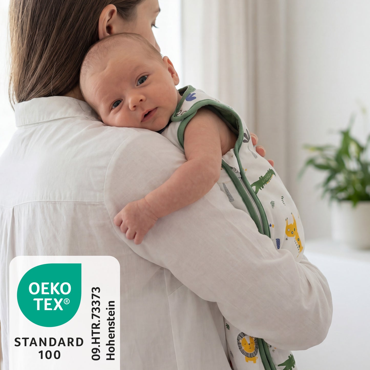 Baby Sleeping Bag - 1.0 TOG_Jungle_OEKOTEX_1204