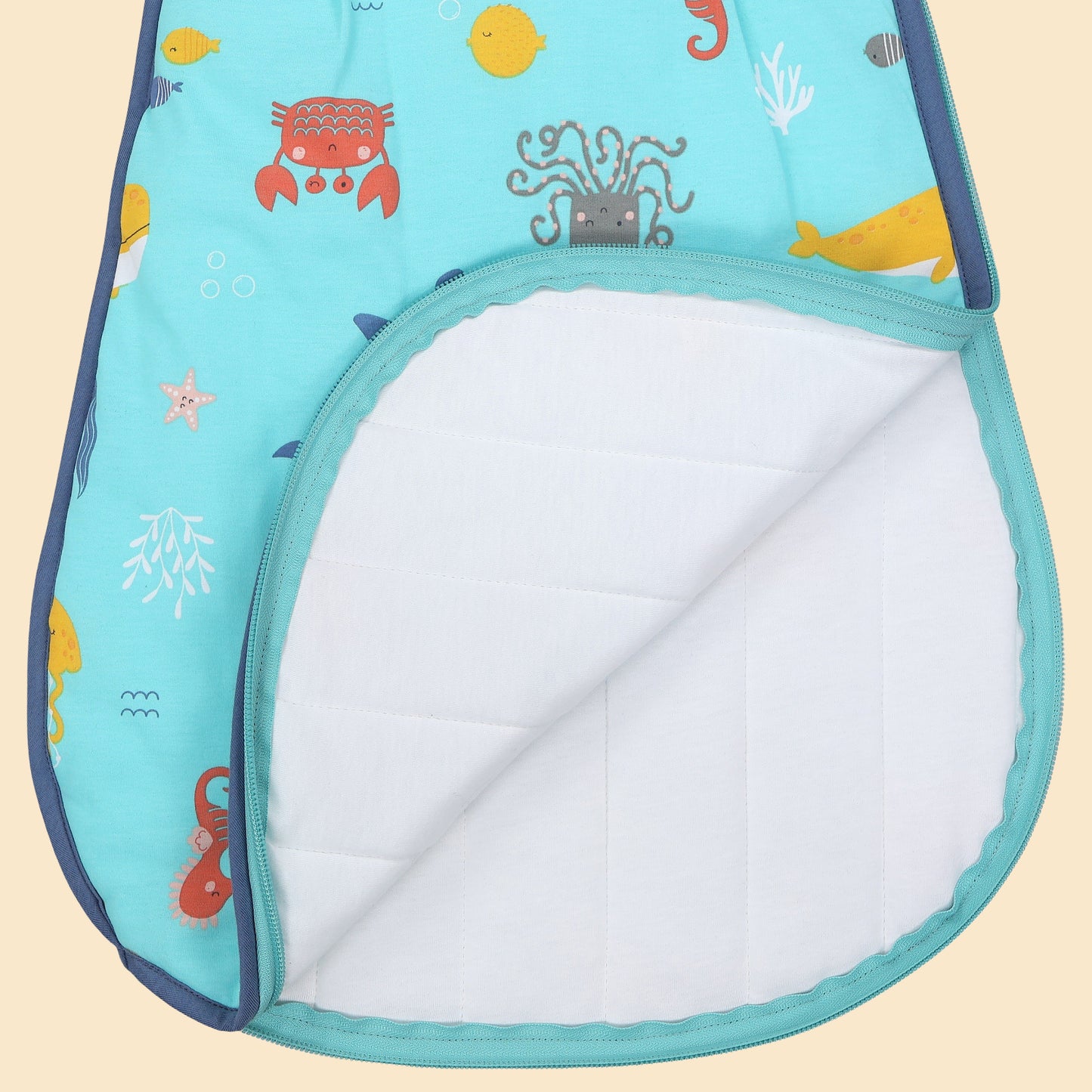 Baby Sleeping Bag - 1.0 TOG_Under the Sea_detail_1204