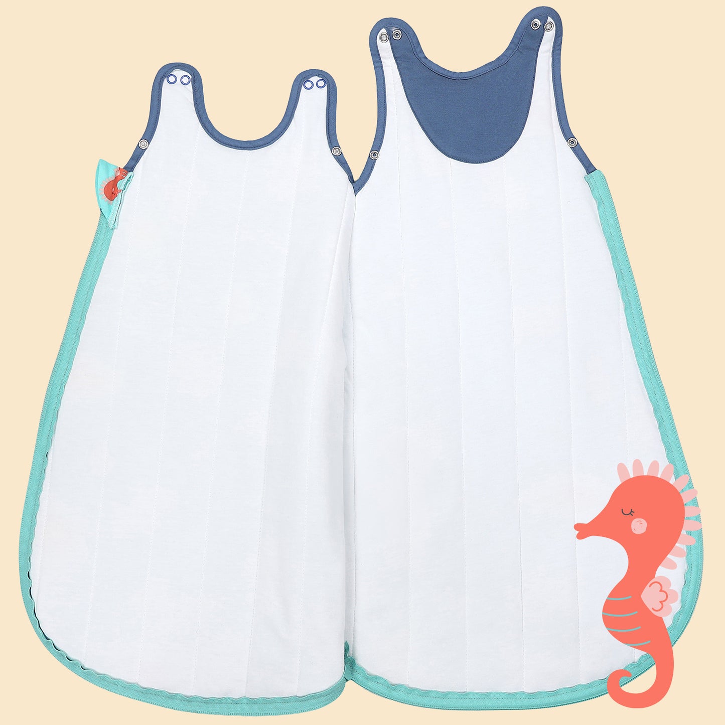 Baby Sleeping Bag - 1.0 TOG_Under the Sea_detail2_1204
