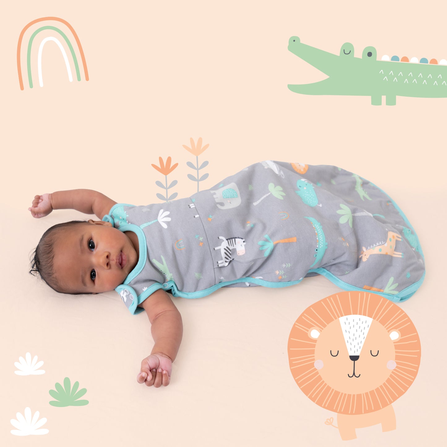 Baby Sleeping Bag - 1.0 TOG_Safari_detail_1204