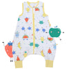 Muslin Sleeping Bag with Feet - 0.5 TOG_Sporty Fruit_front_412