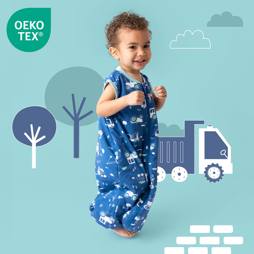 Sleeping Bag with Feet & Foldable Feet Covers - 1.0 TOG_Digger_OEKOTEX_418