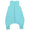 Muslin Sleeping Bag with Feet - 0.5 Tog_Aqua_1_422