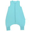 Muslin Sleeping Bag with Feet - 0.5 Tog_Aqua_1_422