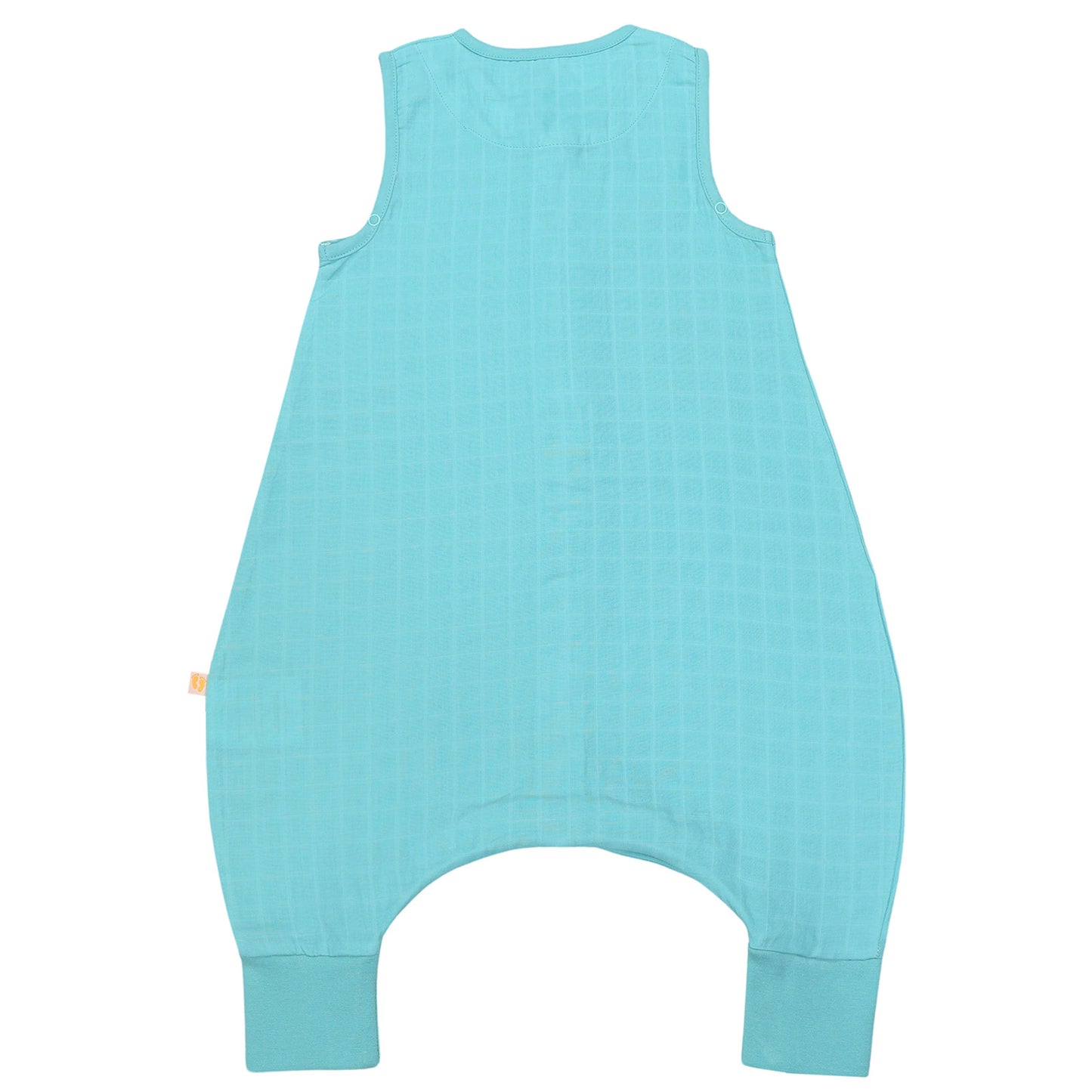 Muslin Sleeping Bag with Feet - 0.5 Tog_Aqua_6_422