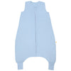 Muslin Sleeping Bag with Feet - 0.5 Tog_Powder Blue_1_422