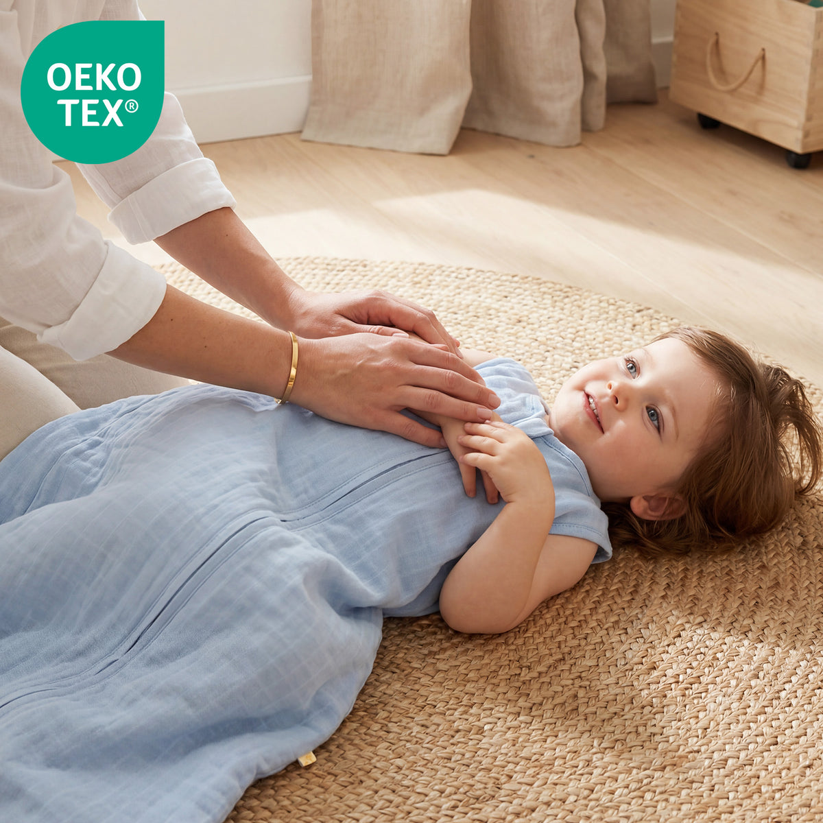 Plain Muslin Sleeping Bag - 0.5 Tog_Kangaroo_2_423