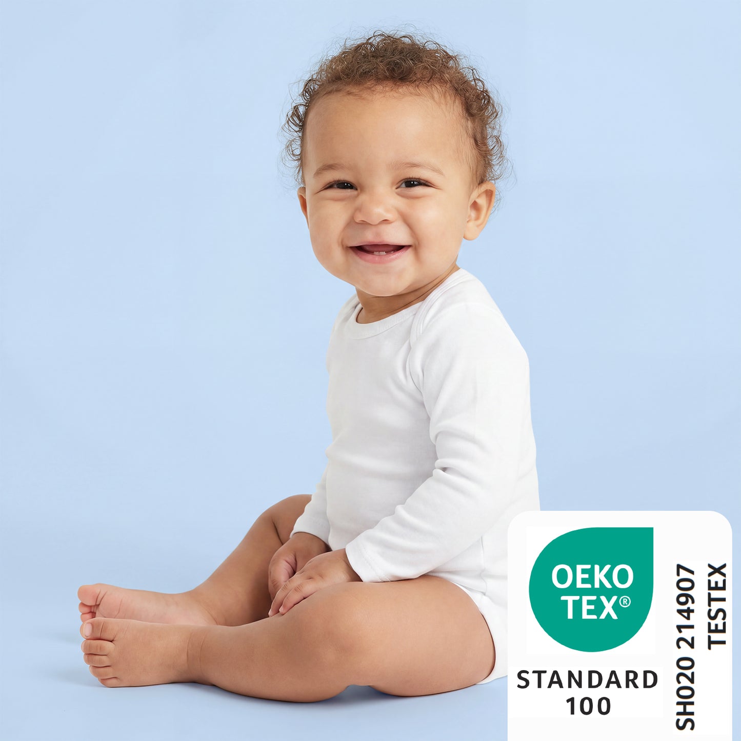 Organic Long Sleeve Baby Body - 3-pack_White_2_434