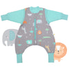 Sleeping Bag with Feet & Foldable Feet Covers - 2.5 TOG_Safari_front_461