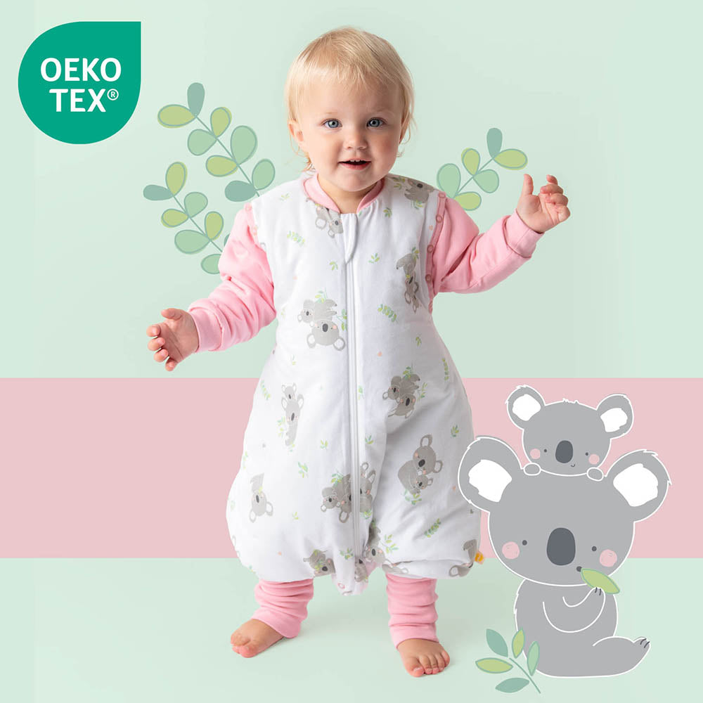 Sleeping Bag with Feet & Foldable Feet Covers - 3.5 TOG_Koala_OEKOTEX_468